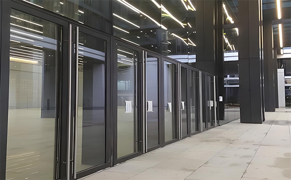 克孜勒苏柯尔克孜玻璃地弹门